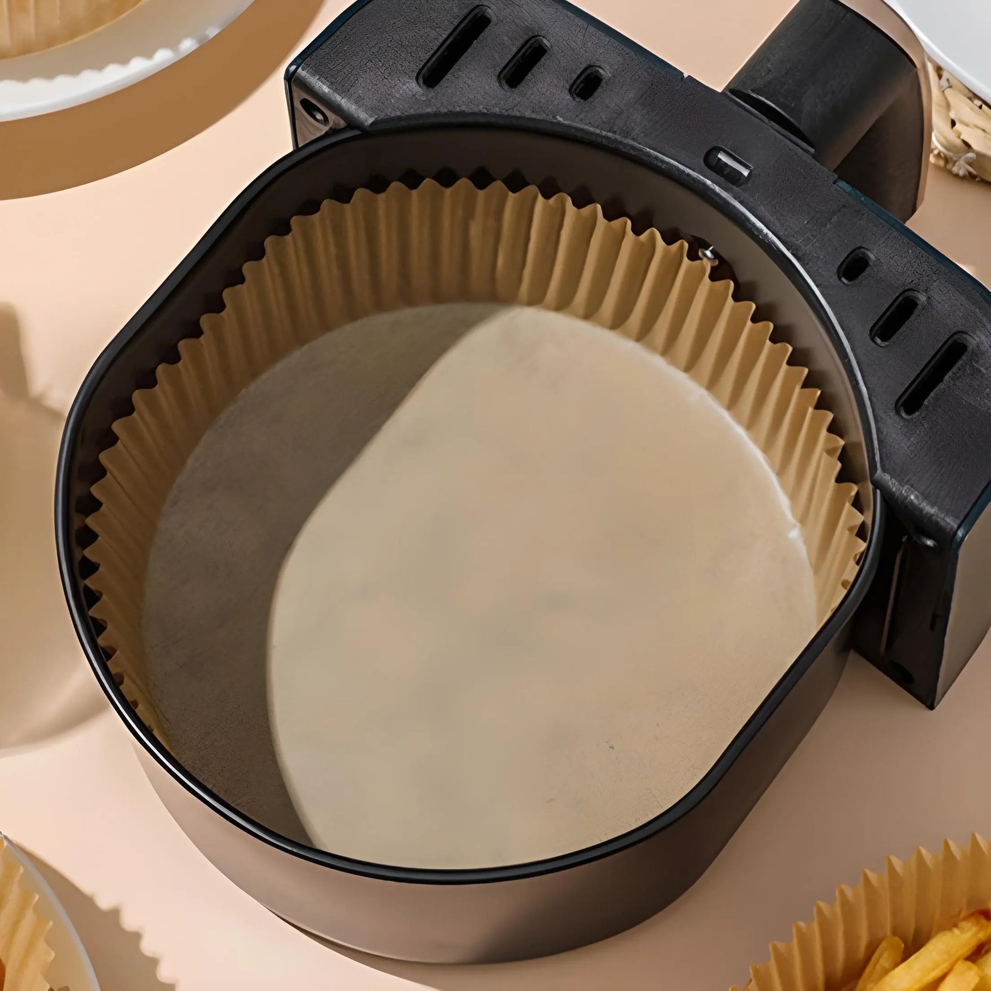 Paniers CleanFry™ - Cuisson saine et facile avec le papier absorbant intégré