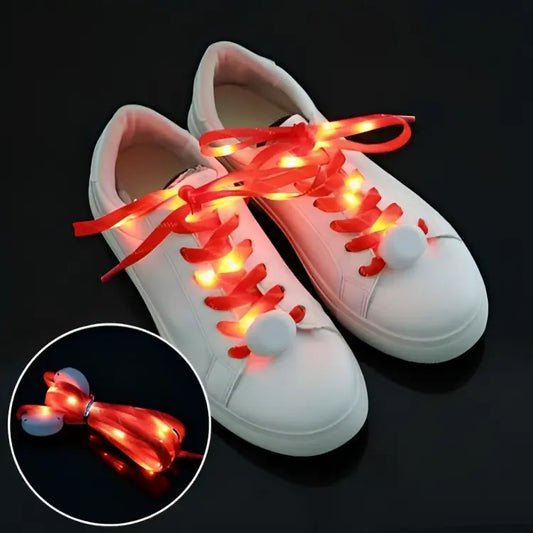 Lacets lumineux LED Cool Laces™ - Éclairez vos pas avec style pendant vos activités nocturnes