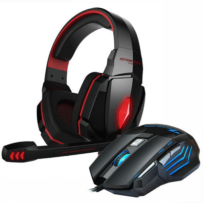 PACK Gaming Casque + Souris