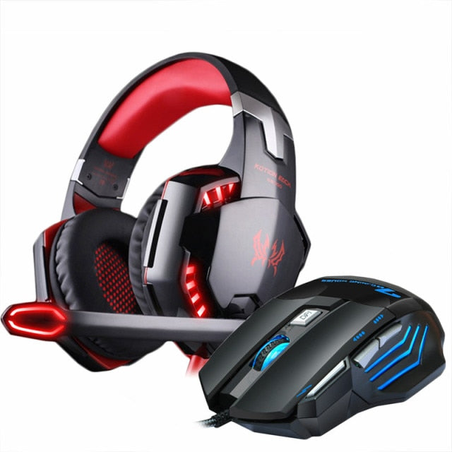 PACK Gaming Casque + Souris