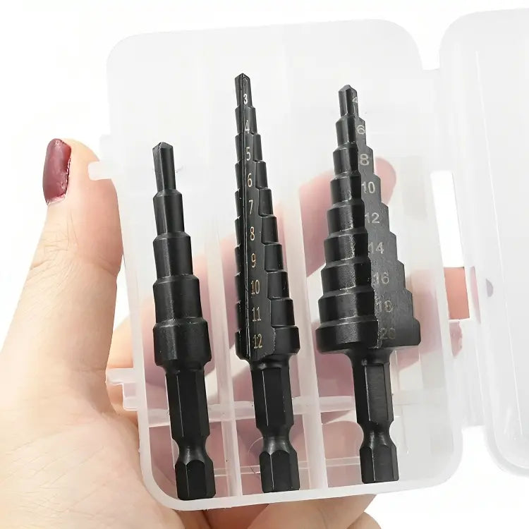 Forets Étagés en Acier DrillPro™ - Polyvalents et conçus pour une coupe précise dans une variété de matériaux