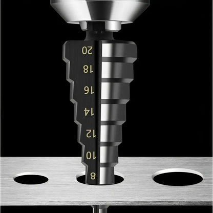 Forets DrillPro™ - Performance de coupe exceptionnelle et durabilité accrue grâce à l'acier HSS et au revêtement en titane