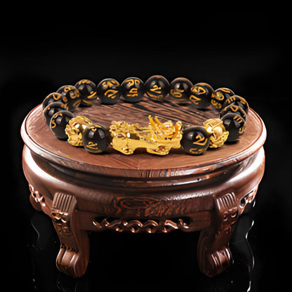Bracelet Feng Shui™ sur support améliorant le flux d'énergie