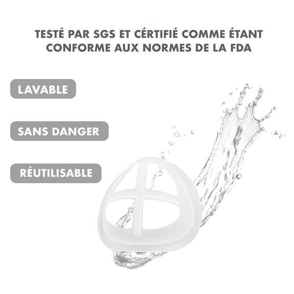 Support 3D Masque antibuée - Respireo® - Le Grenier Parisien