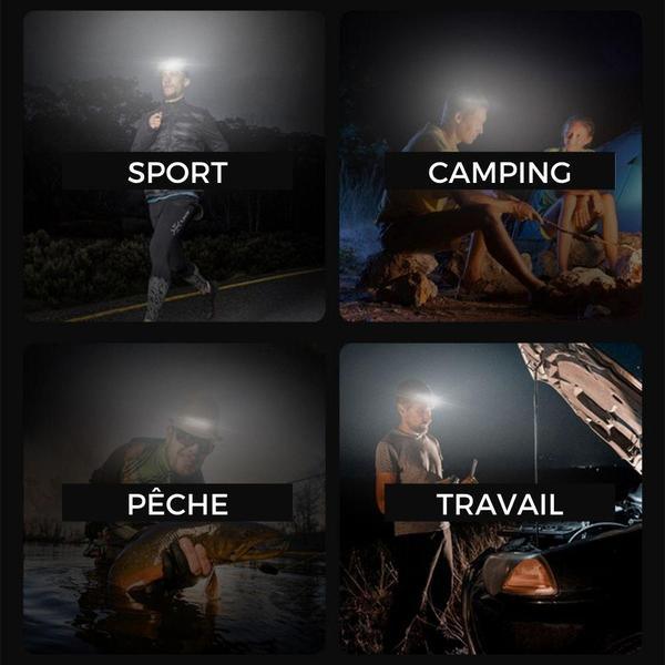 Lampe frontale à LED 3.0 - Le Grenier Parisien