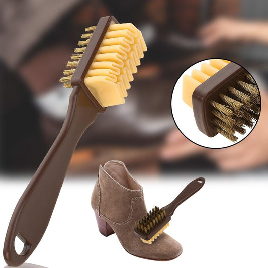 Brosse pour chaussures Daim & Cuir - BrosseSneaker™ LOT DE 2 - Le Grenier Parisien