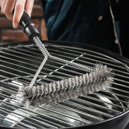 Brosse inoxydable de nettoyage de gril BBQ - BrushBBQ™ - Le Grenier Parisien