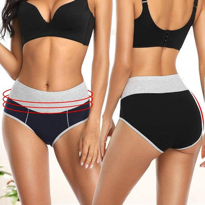 Culotte Taille Haute en Coton pour Femmes LOT DE 5 - Glade™ - Le Grenier Parisien