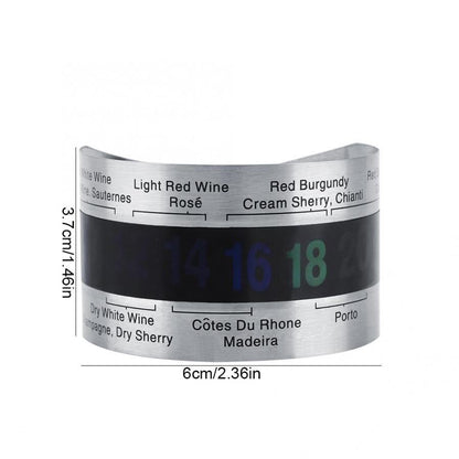 Bracelet Thermomètre pour Vin - ThermoWine™ - Le Grenier Parisien