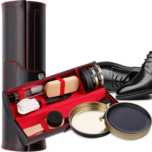 Kit 10 en 1 nettoyage pour chaussures en cuir - LeatherClean™ - Le Grenier Parisien