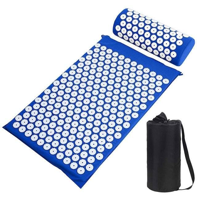 Tapis d'acupression champs de fleurs lotus contre le stress et douleur dorsale - Acumat™ - Le Grenier Parisien