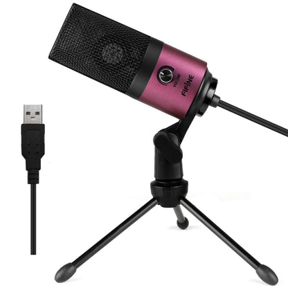 Microphone USB d'enregistrement à condensateur en métal - Fifine™ - Le Grenier Parisien
