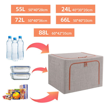 Boîte de rangement pliable de vêtements en tissu Oxford - ClothingBox™