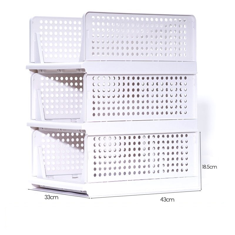 Armoire empilable avec tiroir pour organiser - TidyUp™