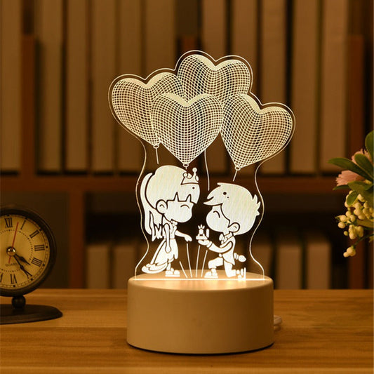Veilleuse motif 3D - 3DNightLight™