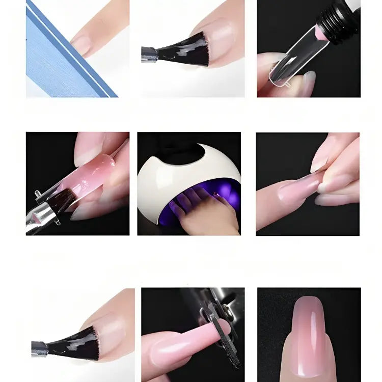 Kit de Manucure NailKit™ - Application facile des poly nail gels pour une tenue longue durée