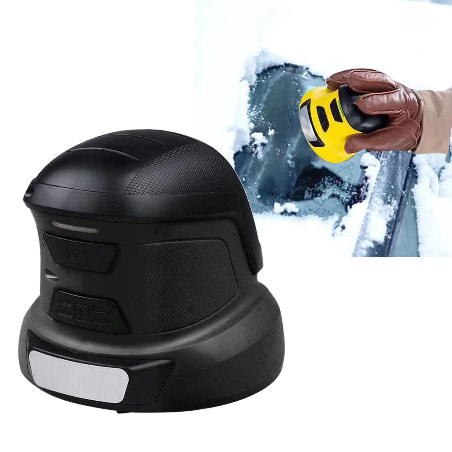 Electric Car Window Scraper - Ice Scraper™