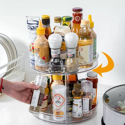 Turntable tray organizer - TurningTray™