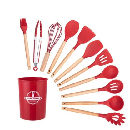 Ensemble d'Ustensiles de Cuisine Antiadhésif - COOKLY™