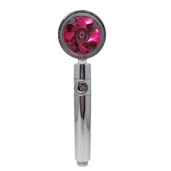 Economy showerhead with turbo propeller and high flow rate - TurboShower™