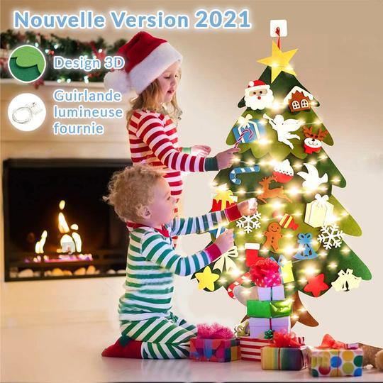 SAPIN DE NOËL D.I.Y. EN FEUTRINE - SAPINY™ - Le Grenier Parisien