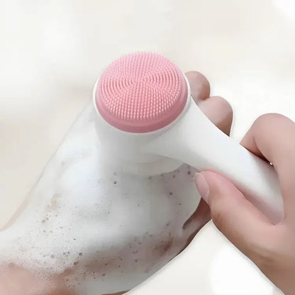 Brosse de massage 3D pour le visage - Côté poils doux