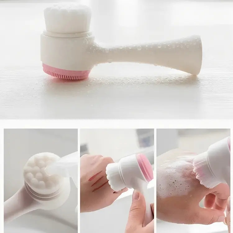 Brosse de massage 3D pour le visage - Utilisation simple