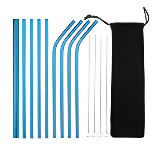 Ensemble de pailles en acier inoxydable Straw +™ dans différentes couleurs