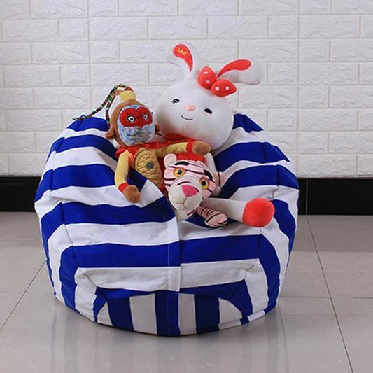 POUF DE RANGEMENT POUR PELUCHES - STUFFSIT ™ - Le Grenier Parisien