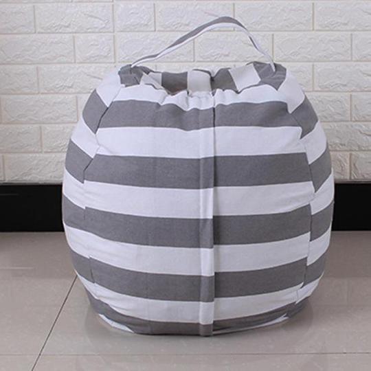 POUF DE RANGEMENT POUR PELUCHES - STUFFSIT ™ - Le Grenier Parisien