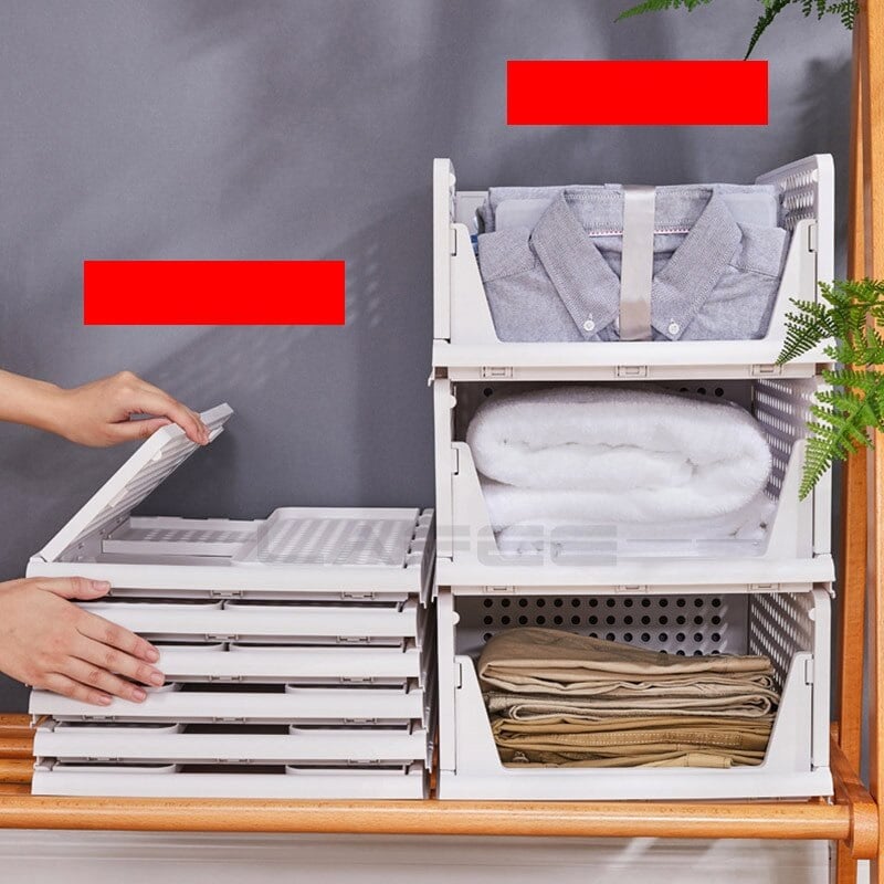 Armoire empilable avec tiroir pour organiser - TidyUp™