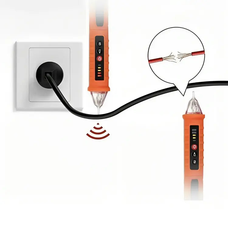 Électromètre TensionTest™ - Utilisation facile sans contact direct avec le circuit