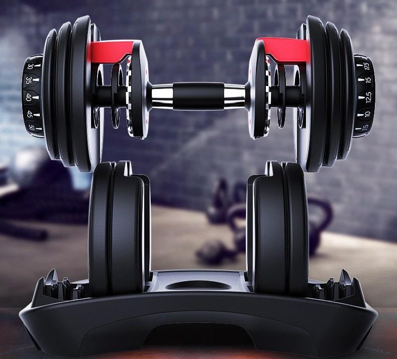 Dumbflex™ - Haltères réglables intelligentes 2,5 à 24 KG - Le Grenier Parisien