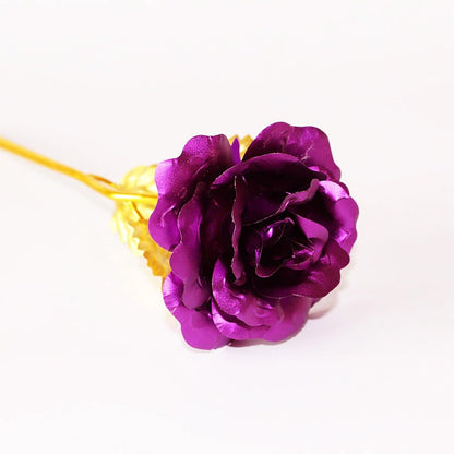 Rose Eternelle serties de Feuilles d’or - Rosae Eterna™