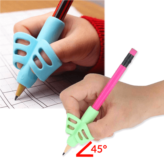 PORTE CRAYON ERGONOMIQUE POUR CORRECTION & APPRENTISSAGE DE L'ÉCRITURE CHEZ L'ENFANT - WRITY ™ - Le Grenier Parisien